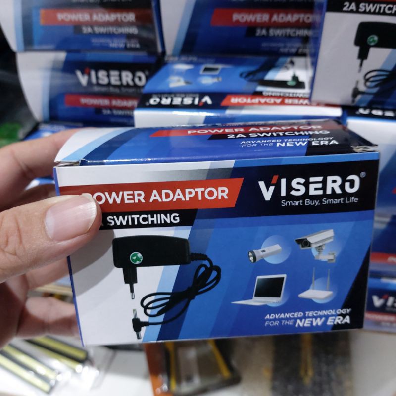 adaptor universal visero 12V 2A