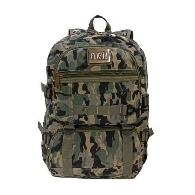 Tas ransel kanvas  army military MAGNA BX01/02