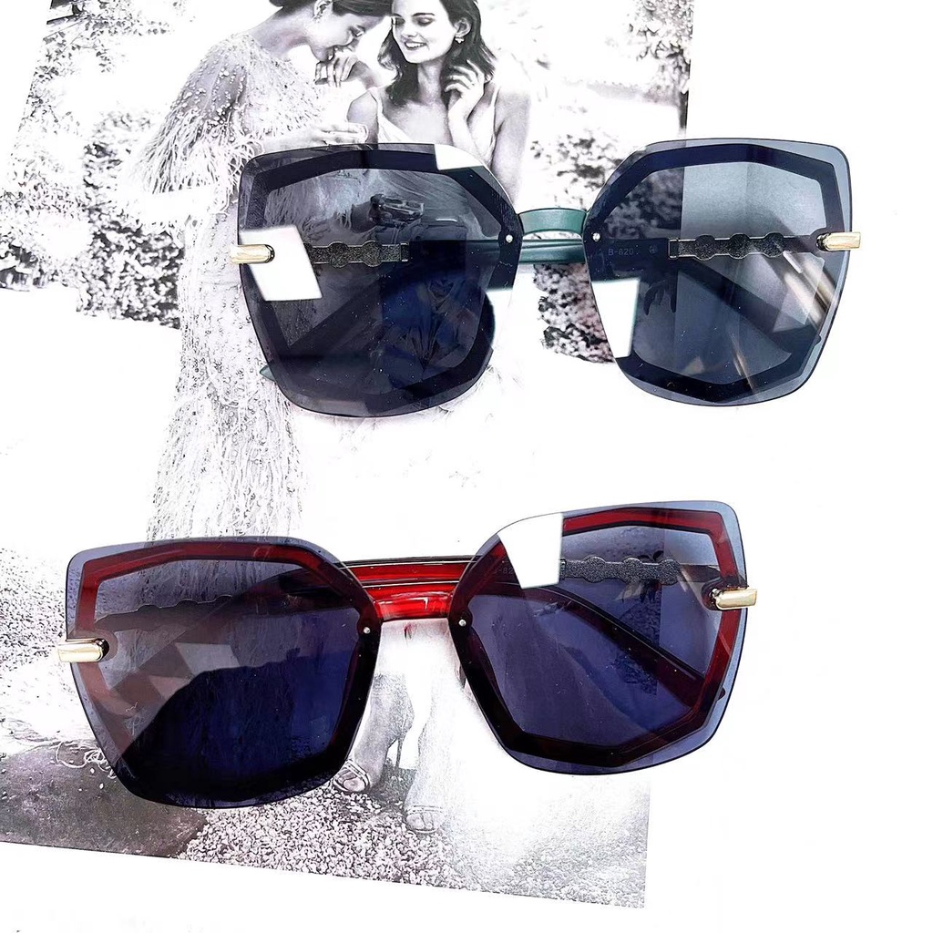 Rowling(ka-212)Kacamata  Hitam Terbaru Wanita No Frame Titanium  Style Kacamata Fashion Murah/Kacamata Sunglasses Import Wanita Kacamata Fashion