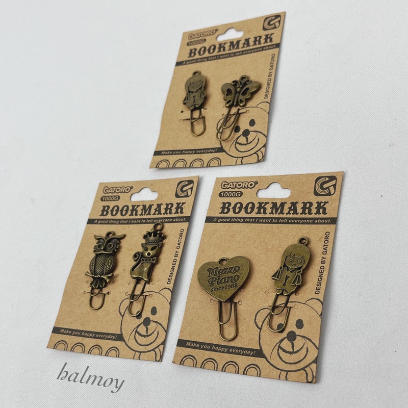 

BOOKMARK / PEMBATAS BUKU TEMBAGA FANCY 1000G ( 2 PCS )