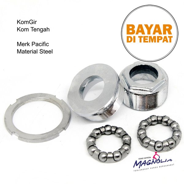 Komgir Kom Gir Set As Tengah BB Cup Sepeda MTB Gunung Jengki Mini Merk Pacific Komponen Sepeda