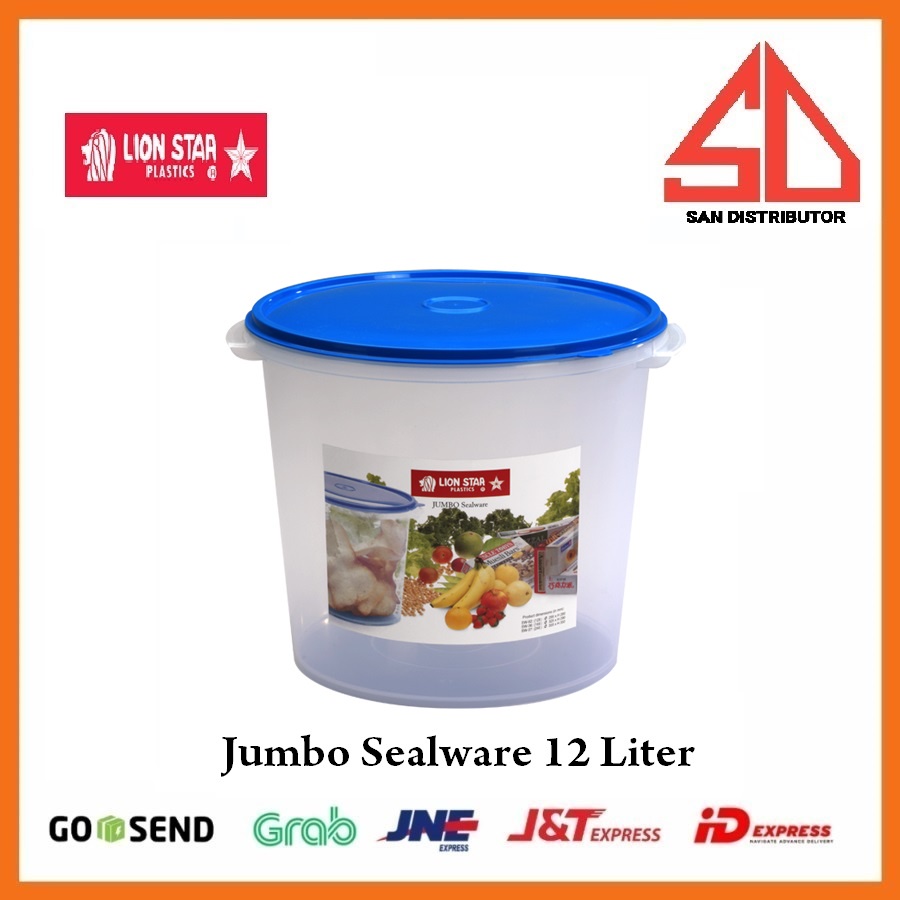 Toples kerupuk 12L 16L 24L lion star SW-82 Jumbo Sealware 12 LITER