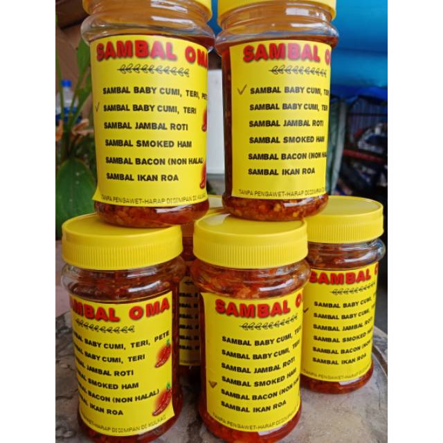 

Sambal Oma baby cumi