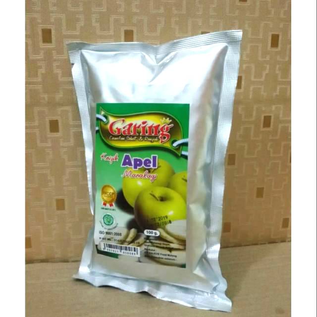 KERIPIK BUAH APEL GARING/CEMILAN MALANG/OLEH-OLEH KHAS MALANG