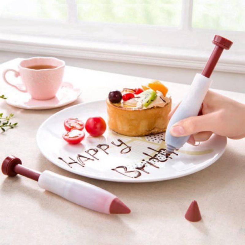 

pensil kue,pensil coklat alat untuk mendekorasi kue tart bahan silikon termurah