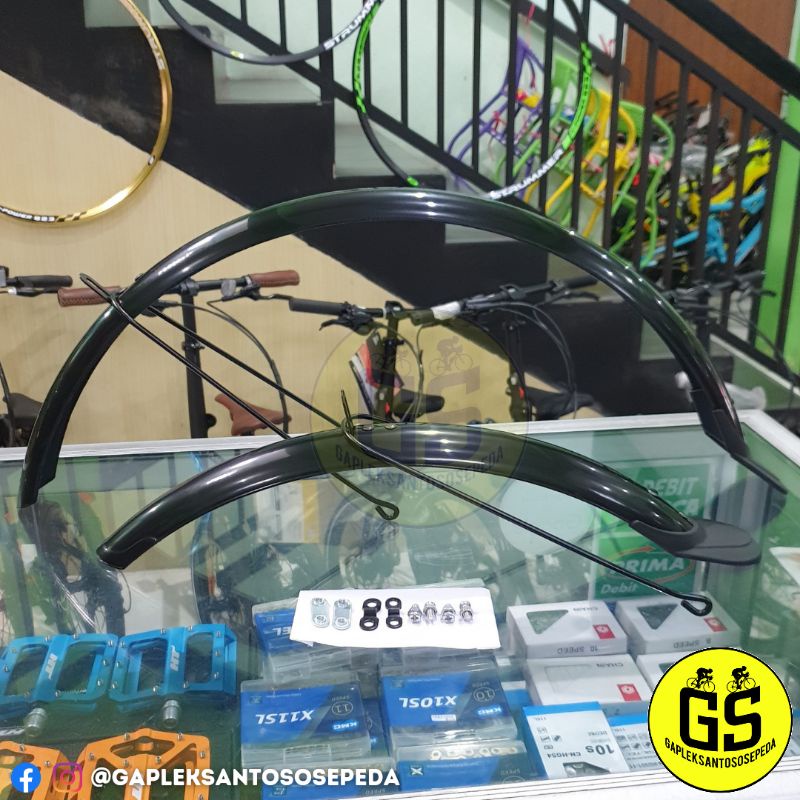 Fender Slebor Spakbor Sepeda Lipat 20 Inch Polygon Urbano