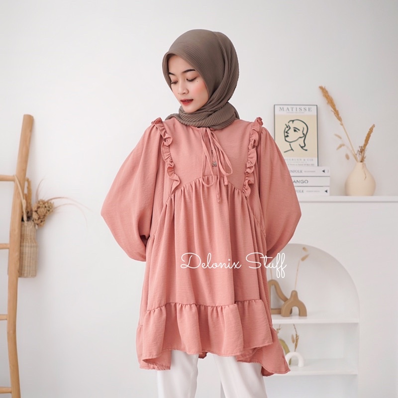 Rafaella crinkle tunik