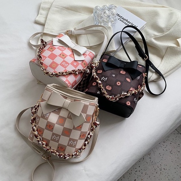 ( 2PC 1KG ) GTBI998878543 New Arrival  !!!  Tas Selempang Tas Wanita Import  Premium Terbaru