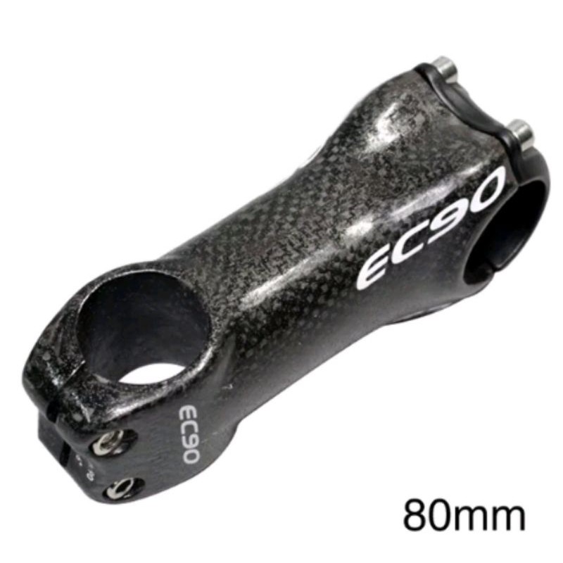 Stem EC90 Carbon 80 MM . ec 90 Panjang 8 Cm Diameter Oversize 31.8 mm