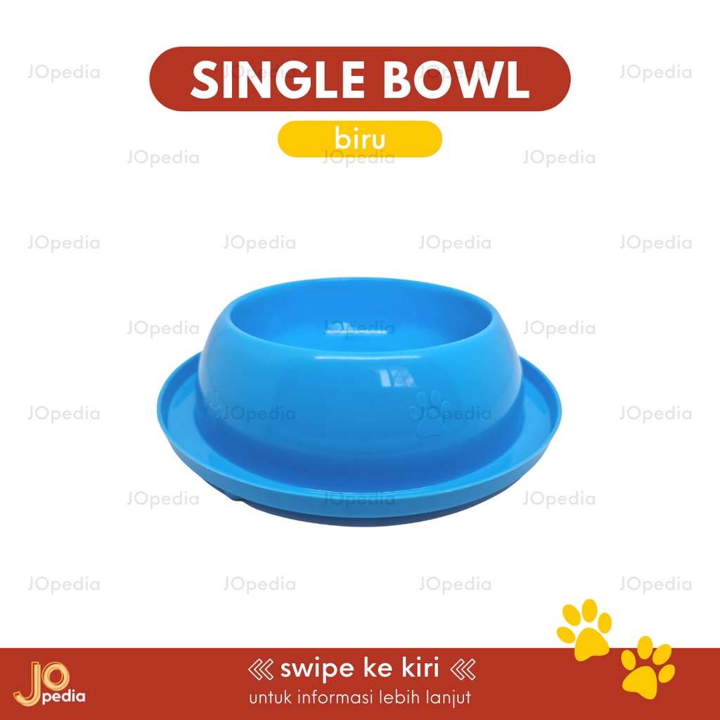 SINGLE BOWL ANTI SEMUT Tempat Makan Kucing Anjing Mangkok Feeder