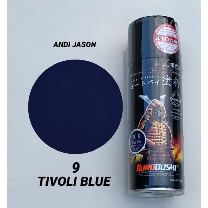 CAT SEMPROT SAMURAI PAINT 400 CC NO 9 TIVOLI BLUE