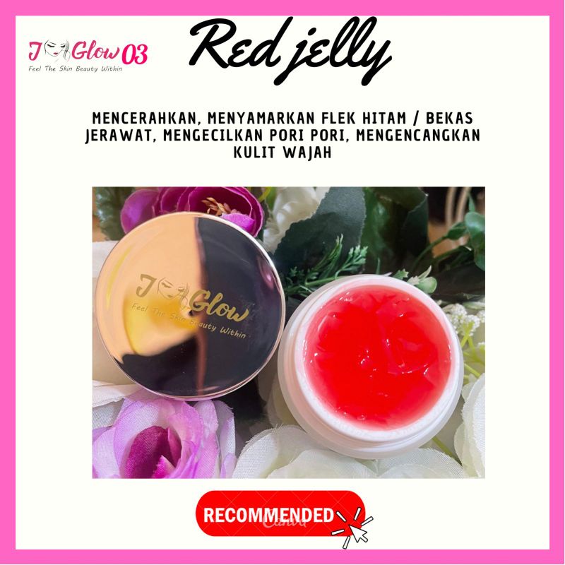 COD JGLOW/jglow Red jelly/jglow skincare/jglow perawatan wajah/jglow aman bpom