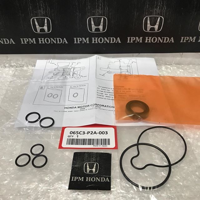 Gasket PS Pump Seal Kit Pompa Power Steering powersteering Honda CRV Gen 1RD1 2000 2001