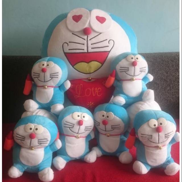 Boneka Doraemon beranak / keluarga Doraemon