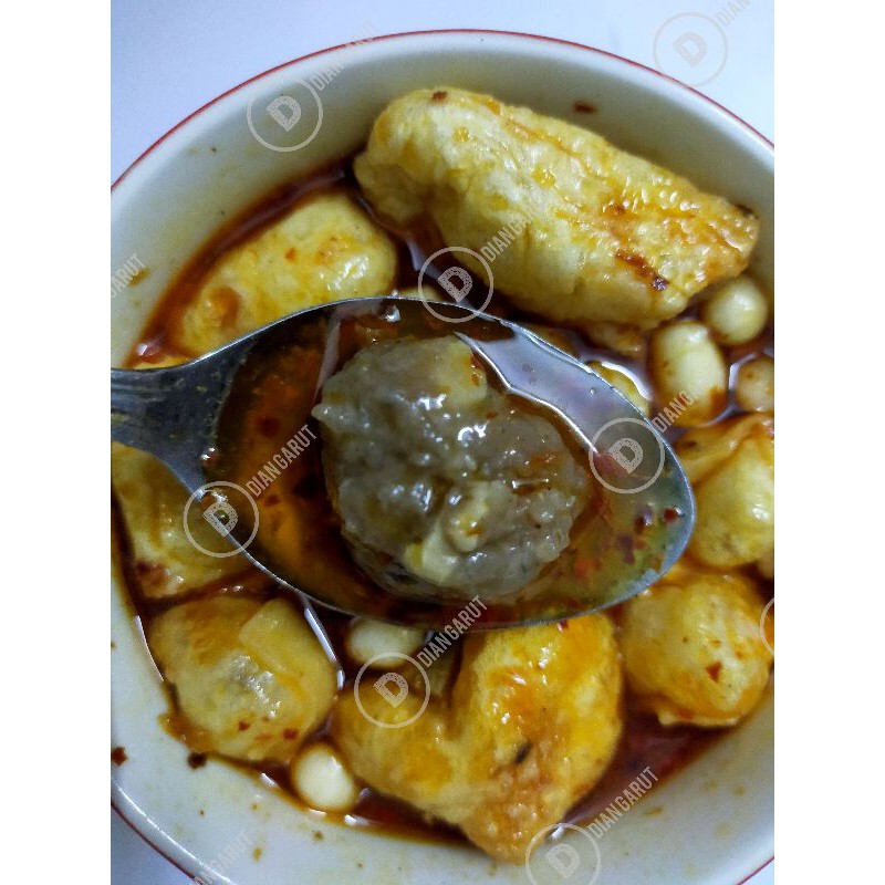 Baso Tulang Rangu Sapi Bumbu Geprek