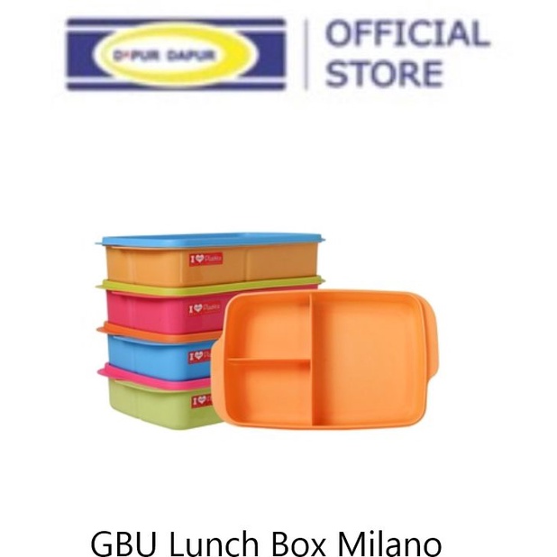 GBU Lunch Box Milano BPA Free