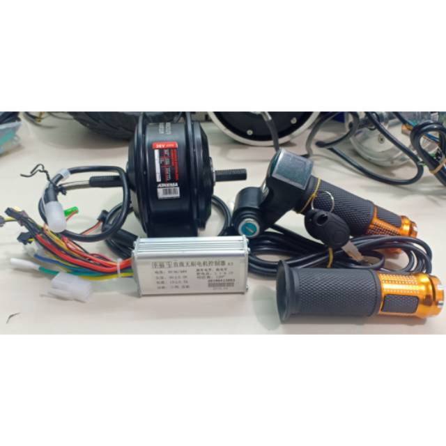 Kit Set BLDC 250W 36V pengerak depan - Mosell