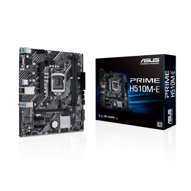 Asus PRIME H510M-E (LGA1200, H510, DDR4, USB3.2, SATA3)