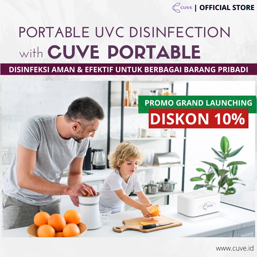 UVC DISINFECTION | UVC STERILIZER | UVC LED | CUVE PORTABLE