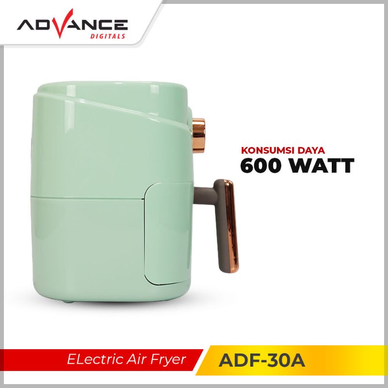 Advance Electric Air Fryer 3 Liter / Menggoreng Tanpa Minyak ADF 30A