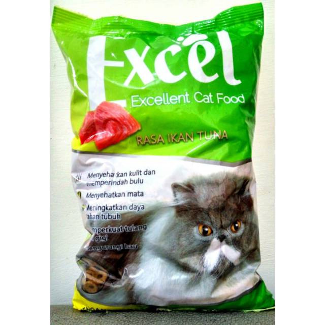  Makanan Kucing EXCEL  500gr Ikan Donat Shopee Indonesia