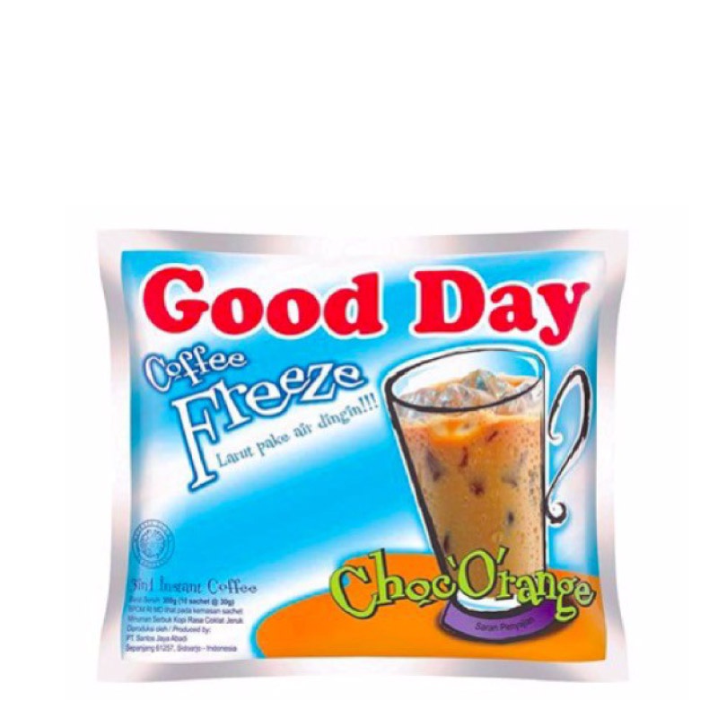 Good Day Coffee Freeze Kopi Choc'O'Range 10 x 30 gr