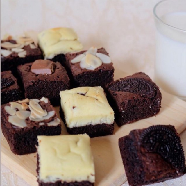 

Fudgy brownies
