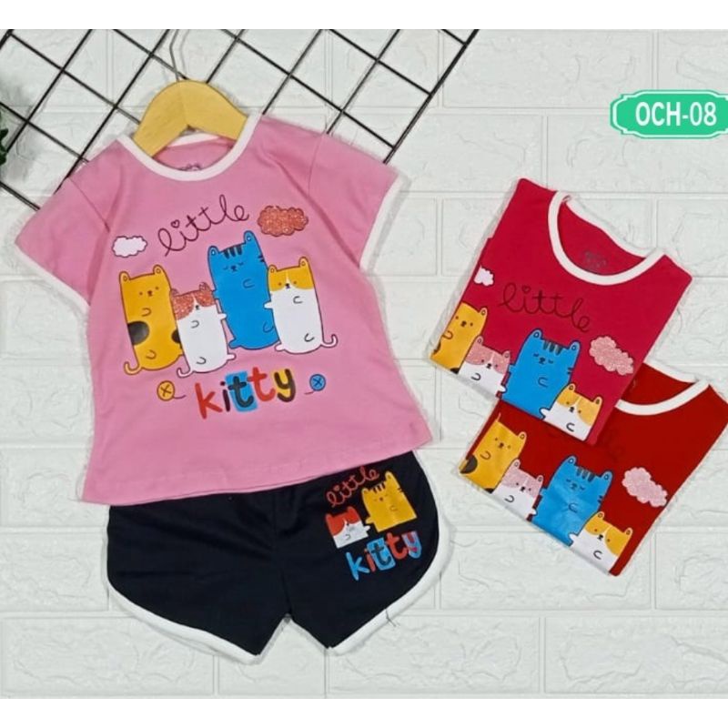 Baju Anak Perempuan Setelan Cewek CIN HO Karakter 3-12 bulan