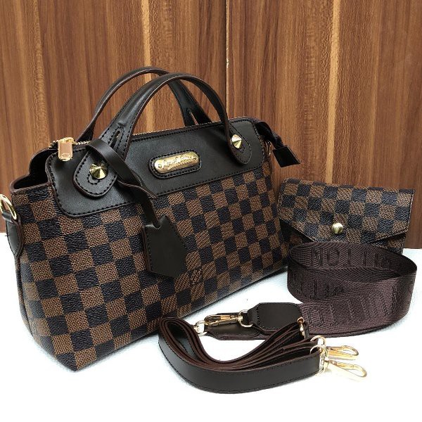 (B) BEST SELLER Tas Fashion Cewek Wanita Bermerk Model Terbaru Harga Termurah LV Gift Model