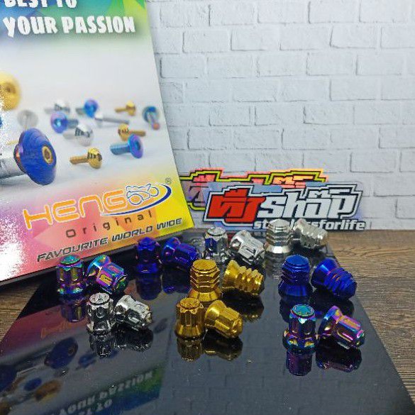 Mur head mur topi 10 12 probolt harga satuan mur head mio jupiter supra mur deksel mur head probolt 