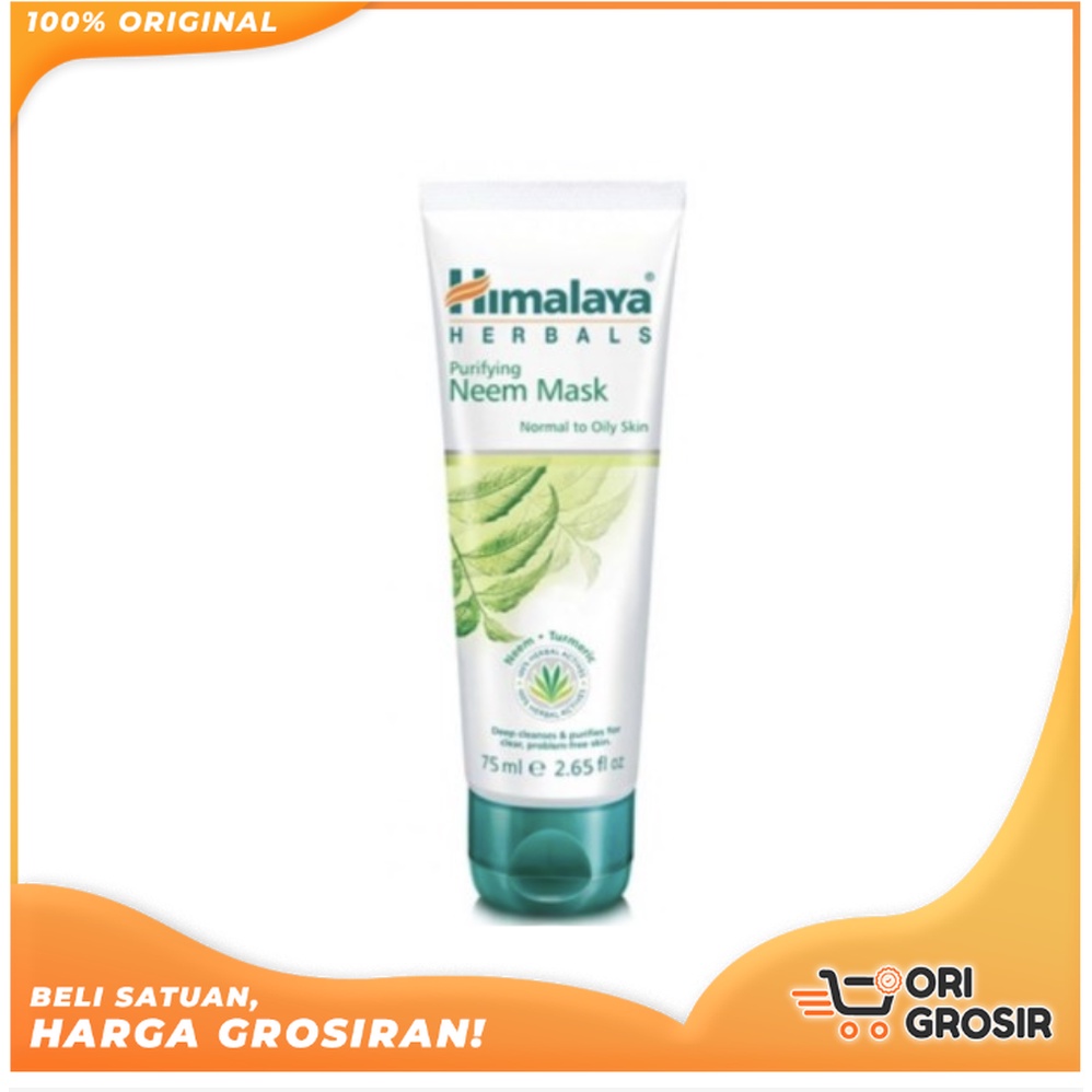 ORI Grosir Himalaya Purifying Neem Mask | Masker Wajah | 150mL | 100mL | 50mL