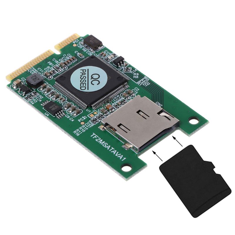 Converter Adapter btsg TF Card to Mini PCI-E mSATA SSD Untuk PC Laptop Tahan Lama