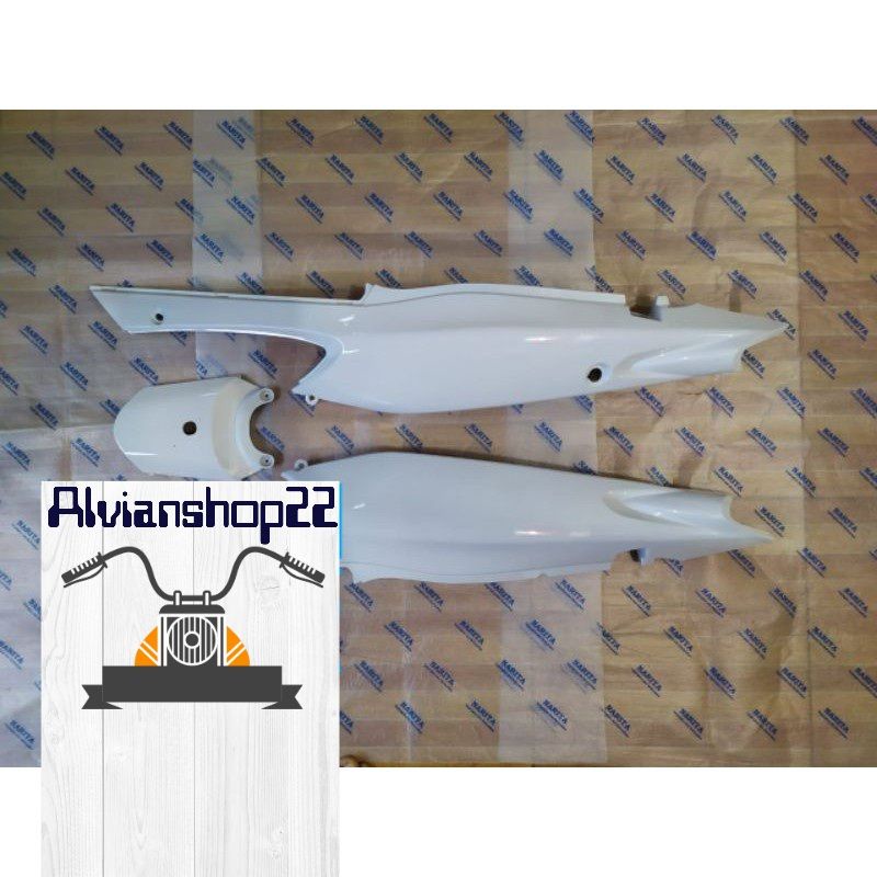 Cover Body Belakang Suzuki Satria Malaysia Satria Hiu Putih.