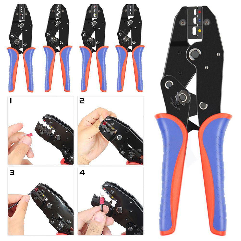 Populer Ferrule Crimp Sets Manual YF-03C Alat Tukang Listrik Kawat Terminal Insert Spring Ferrule Crimper Plier Wire Crimper Tool