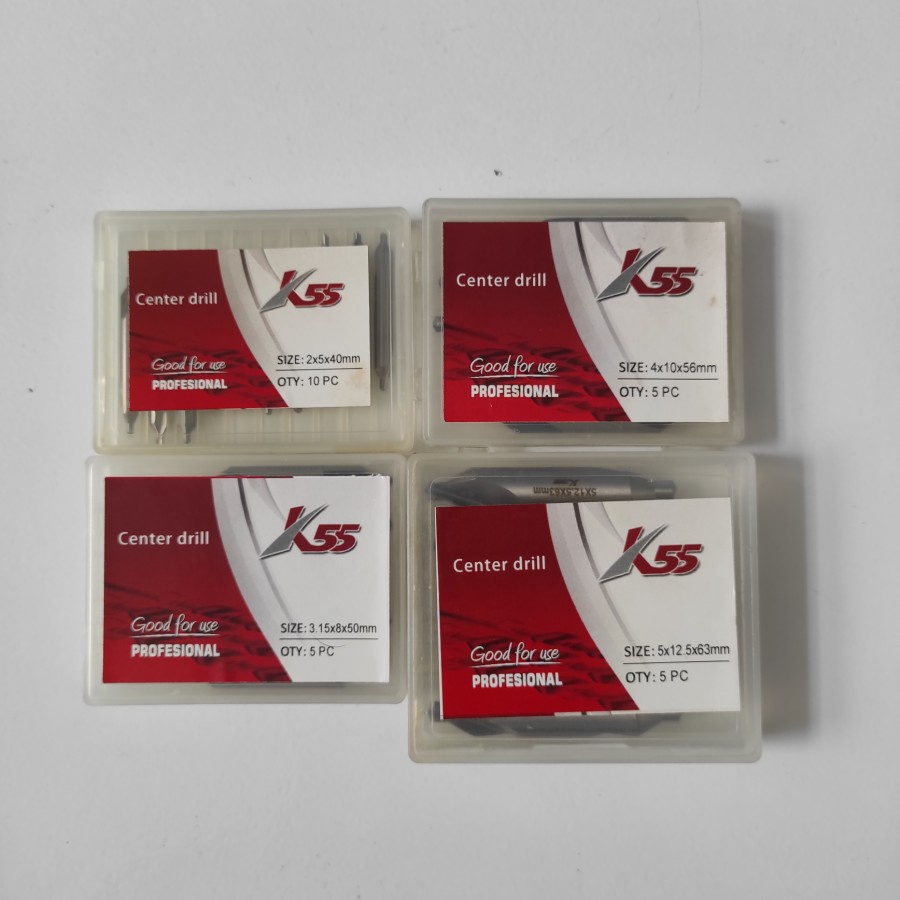 center drill 2 - 5mm K55