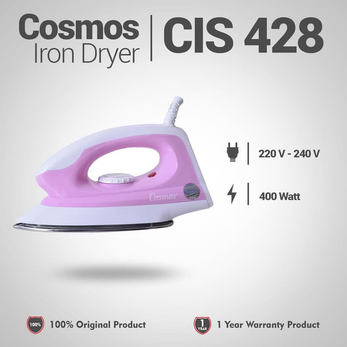 Setrika Cosmos CIS 428 400 Watt