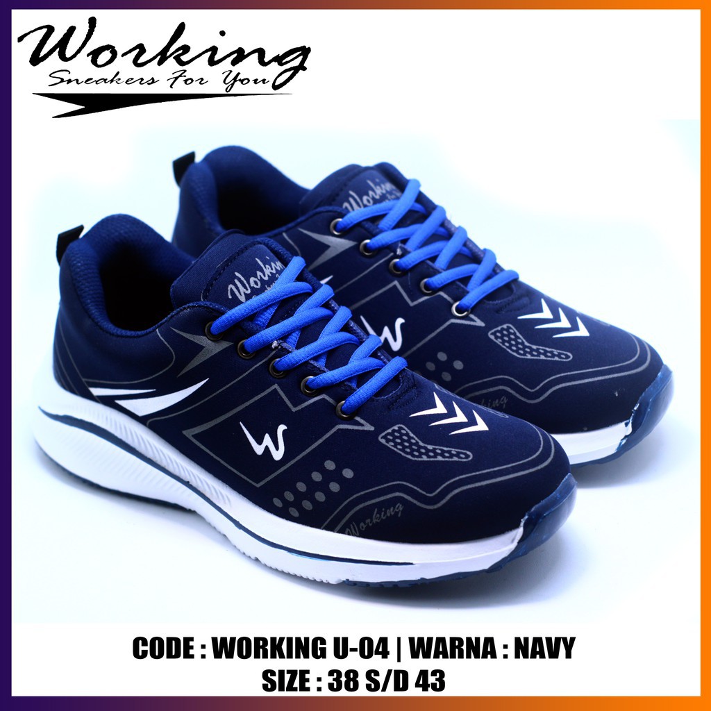 Working Sneakers For You Sepatu Running U-04