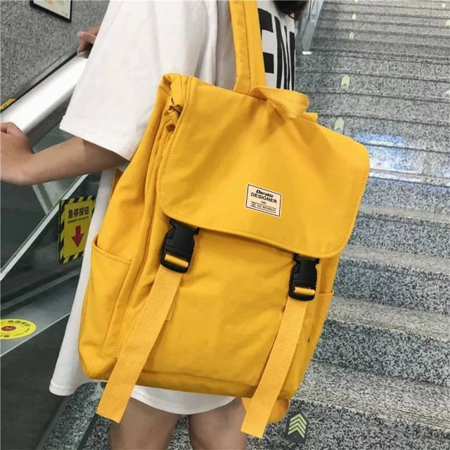 Tas Ransel Wanita SD SMP SMA SMK Backpack Sekolah Multifungsi Kekinian