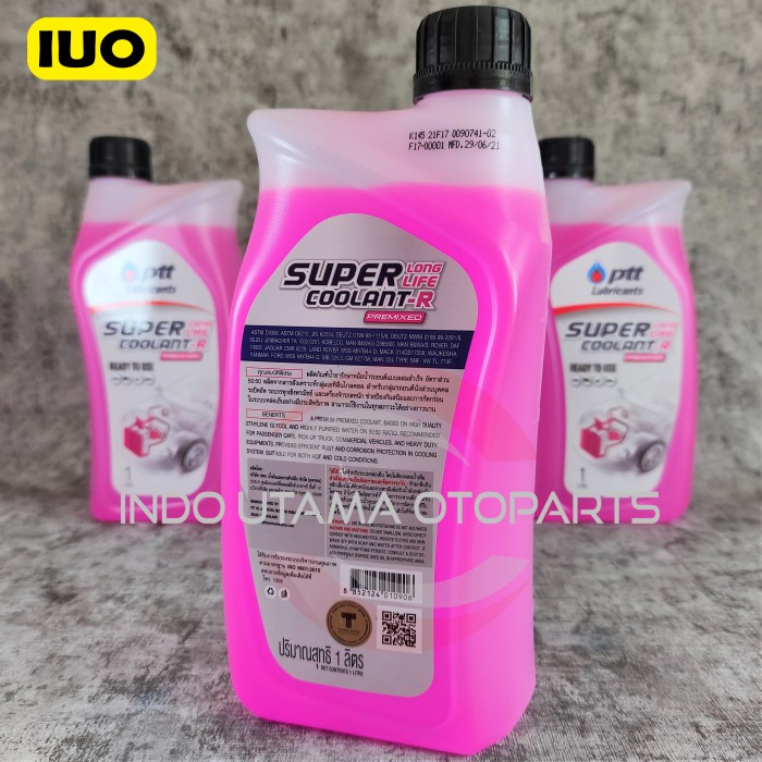 Air Radiator Coolant PTT Lubricants Super Long Life Coolant 1L