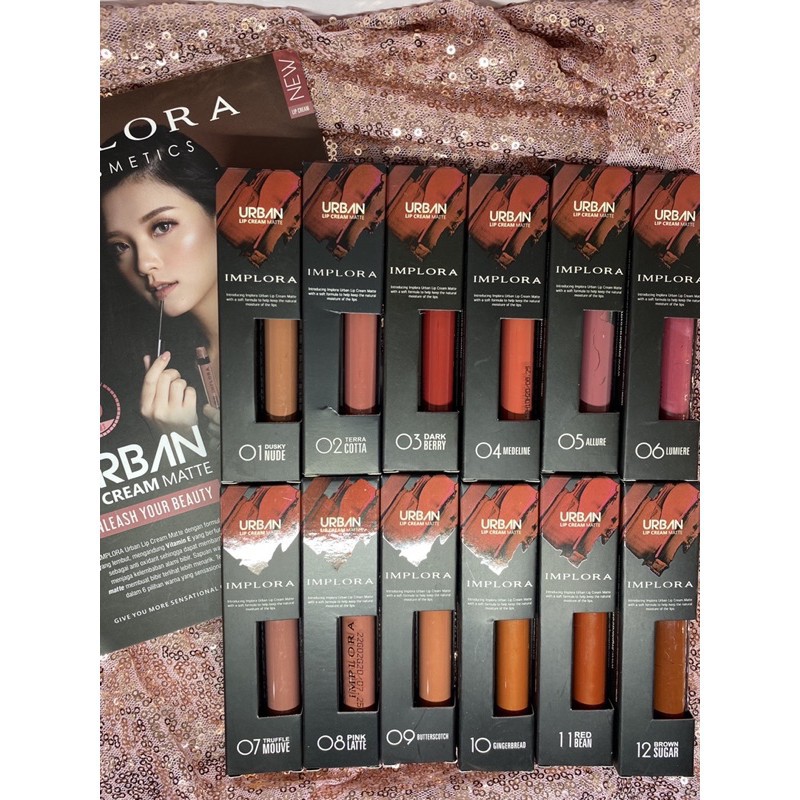 LIPCREAM IMPLORA/IMPLORA MATTE LIPCREAM