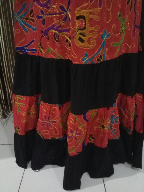 Maxi dress etnik Ori Thailand