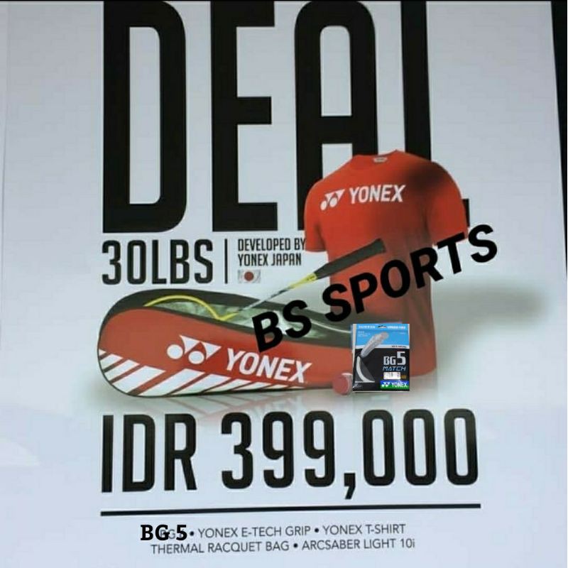 RAKET BADMINTON RAKET YONEX ARCSABER LIGHT 10i ORIGINAL