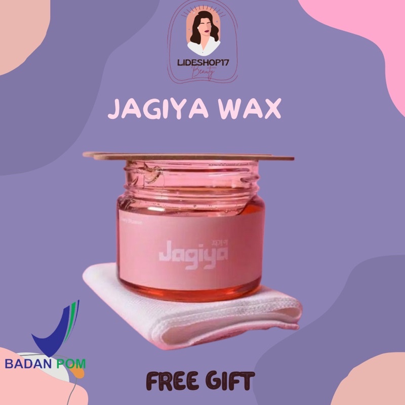 [READY] JAGIYA SAKURA CHERRY BLOSSOM WAXING KIT / SUGAR WAX / PERONTOK BULU / PENGHILANG BULU JAGIYA