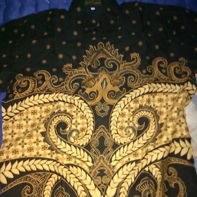 Gurdo Tumurun Kemeja Batik Pria Batik Solo Modern Kemeja Pria Lengan Pendek Ori By Florist