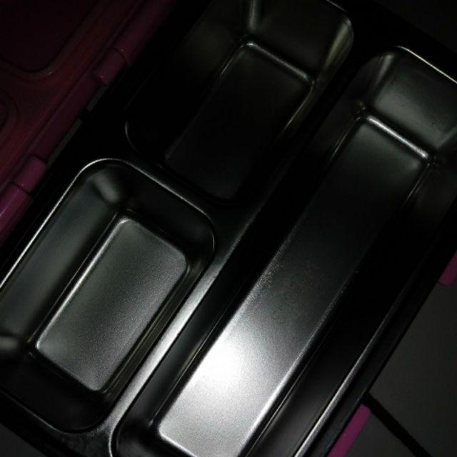 Kotak Makan Lunch Box Yooyee Mini Stainless Steel 3 Sekat 627