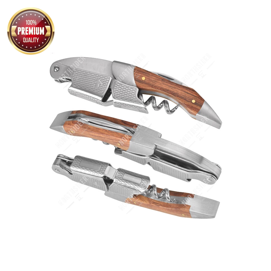 CORKSCREW - PEMBUKA BOTOL WINE - WINE OPENER - WINE SCREW - KO-412A