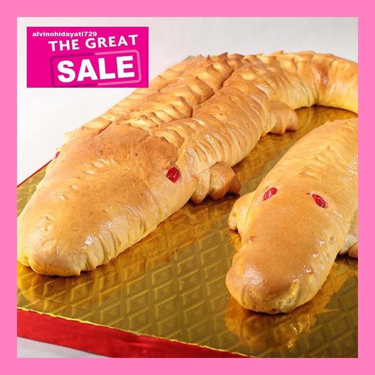 

Al04Nind Roti Buaya ( 70 Cm + 40 Cm) / Seserahan / Sunatan / Pernikahan Betawi Indvvl03