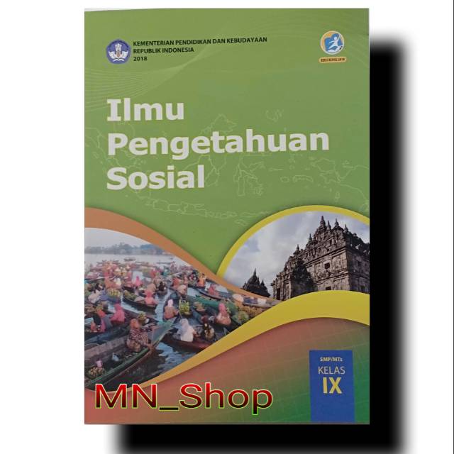 Buku  IPS  kelas  9 SMP K13N Kemendikbud Shopee Indonesia