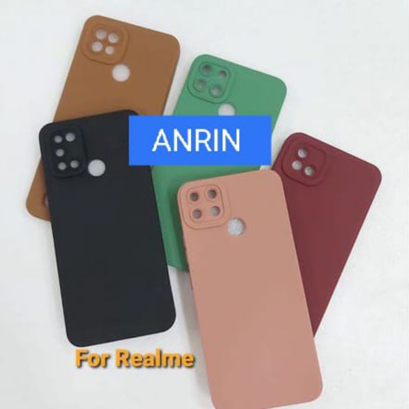 REALME C25 C25S C12 NARZO 20 NARZO 30A CASE MACARON PRO CAMERA CASING SOFTCASE SILIKON