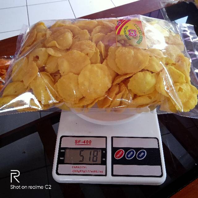 comring/combro kering kemasan 500 gr